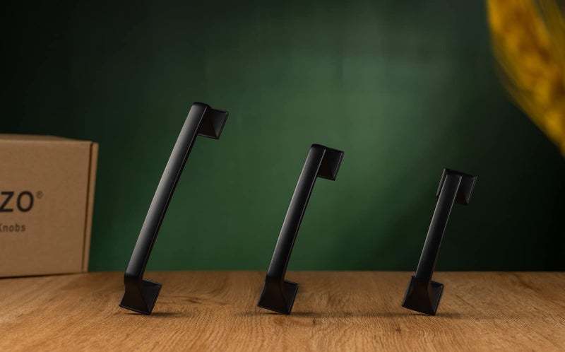 KOOFIZO 10 Pack 5 Inch Matte Black Kitchen Cabinet Pulls Black Cabinet Handles Black Cabinet Hardware for Kitchen Cabinets 1953 Drawer Dresser Cupboard Bedroom Bathroom - Image 5